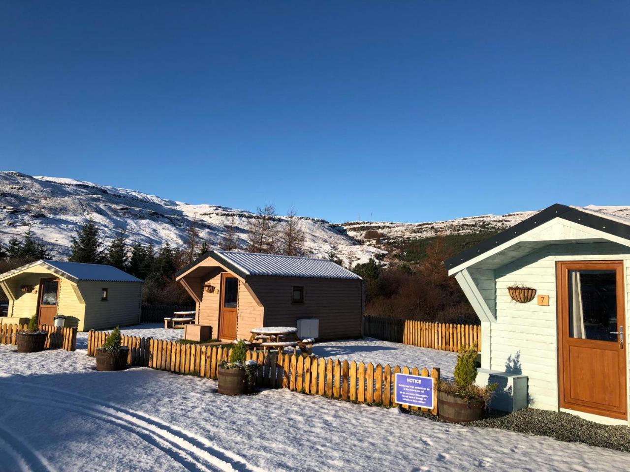 Isle Of Skye Camping Pods Экстерьер фото